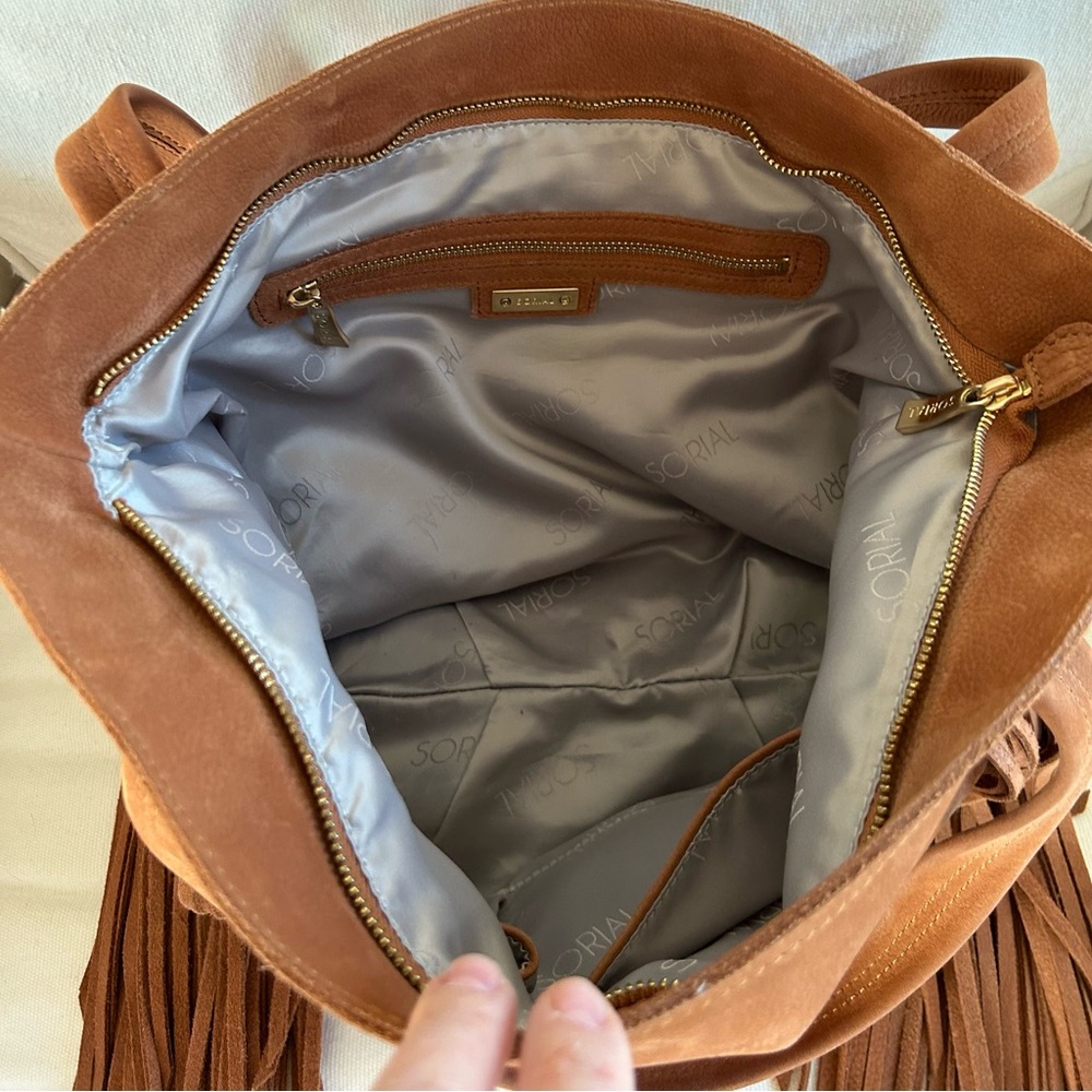 Sorial Carli Suede Tote - Picture 4 of 10